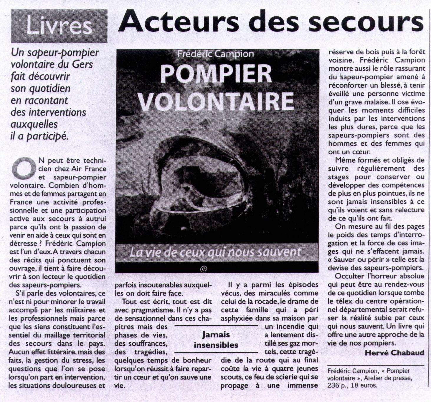 Article de presse